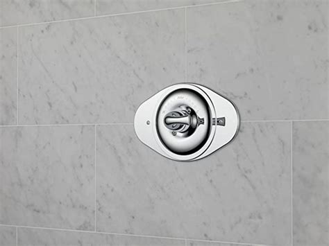 delta shower faucet cover plate|Shower Renovation Cover Plate in